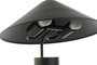 DKD Home Decor Lámpara de Sobremesa Metal Sombrero Negro