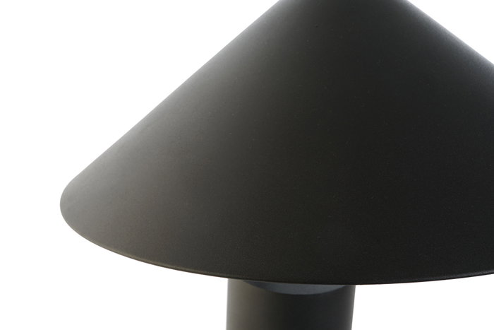 DKD Home Decor Lámpara de Sobremesa Metal Sombrero Negro
