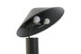 DKD Home Decor Lámpara de Sobremesa Metal Sombrero Negro