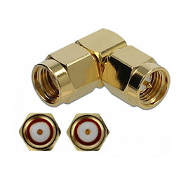 DeLOCK 89951 Adaptador SMA a RP-SMA 90° 10 GHz