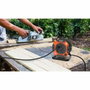 Quarx Enrollador de cable 15 m H05VV-F 3G1,5 mm² con disyuntor térmico
