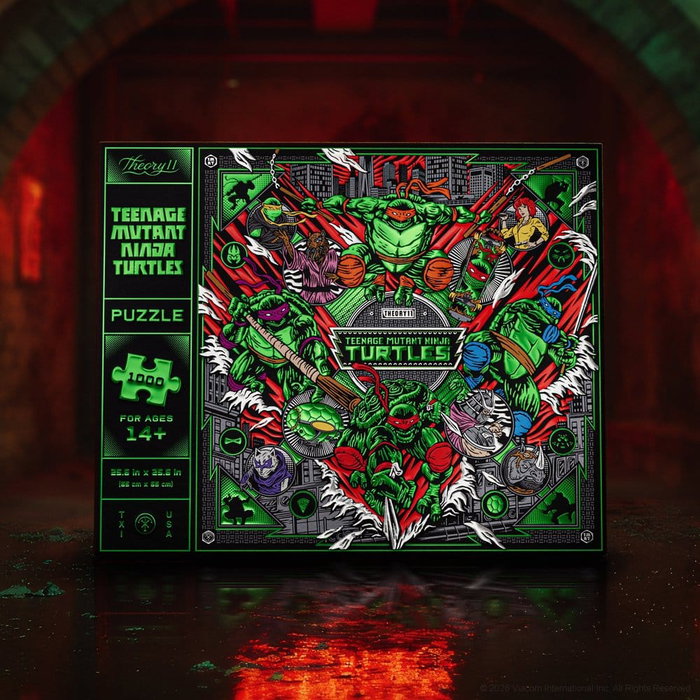Theory11 Teenage Mutant Ninja Turtles puzzle multidimensional (1000 piezas) Theory11 Teenage Mutant Ninja Turtles puzzle multidimensional (1000 piezas)