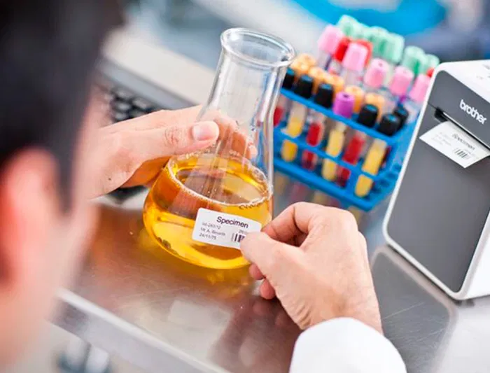 Q-connect KF10662 Etiqueta Adhesiva Tamaño 210x148,5 mm DIN A4 Caja con 100 Hojas para Fotocopiadora, Láser e Ink-jet