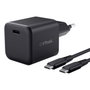 Trust Gaming GXT 1258 Cargador de Pared GaN 65 W con Cable USB-C para Nintendo Switch 2