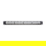DeLOCK Keystone Patch Panel, 48 Puertos RJ45, 2U 19" para Montaje en Rack, Negro, 482 mm x 150 mm x 44 mm - Ref. 43280