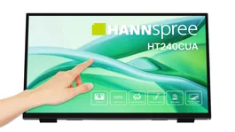 Monitor hannspree ht240cua 23.8" 1920 x 1080 pixeles full hd led pantalla táctil negro