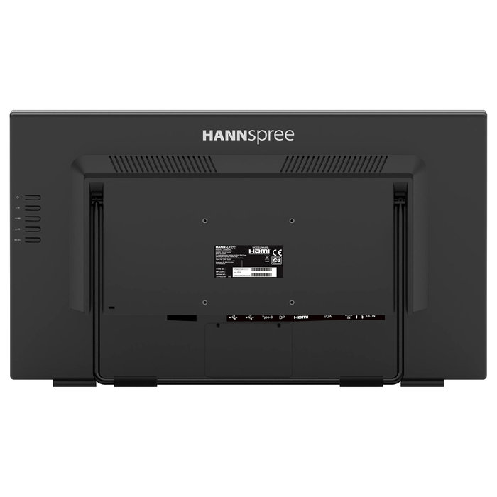 Hannspree HT240CUA Monitor táctil 23.8" Full HD 1920 x 1080 LED VA 100Hz 6ms HDMI DisplayPort USB-C Negro, con altavoces y soporte VESA Hannspree HT240CUA Monitor táctil 23.8" Full HD 1920 x 1080 LED VA 100Hz 6ms HDMI DisplayPort USB-C Negro, con altavoces y soporte VESA