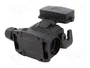HARTING Carcasa para conectores HDC Han-Eco® A tamaño 10A IP65 recto