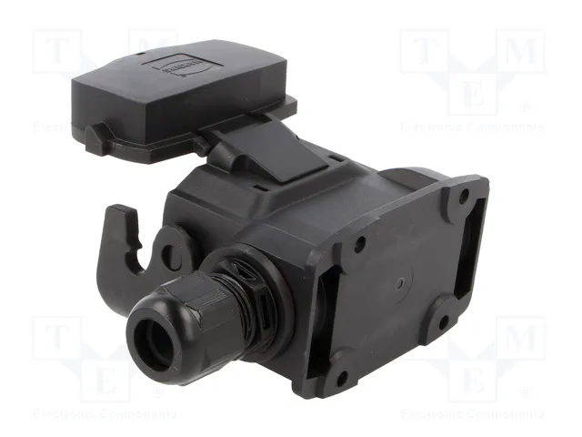 HARTING Carcasa para conectores HDC Han-Eco® A tamaño 10A IP65 recto