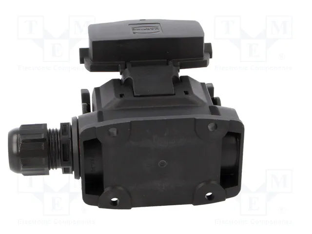 HARTING Carcasa para conectores HDC Han-Eco® A tamaño 10A IP65 recto