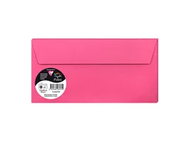 Clairefontaine Pollen Sobres Rosa fucsia 110x220 mm Pack de 5