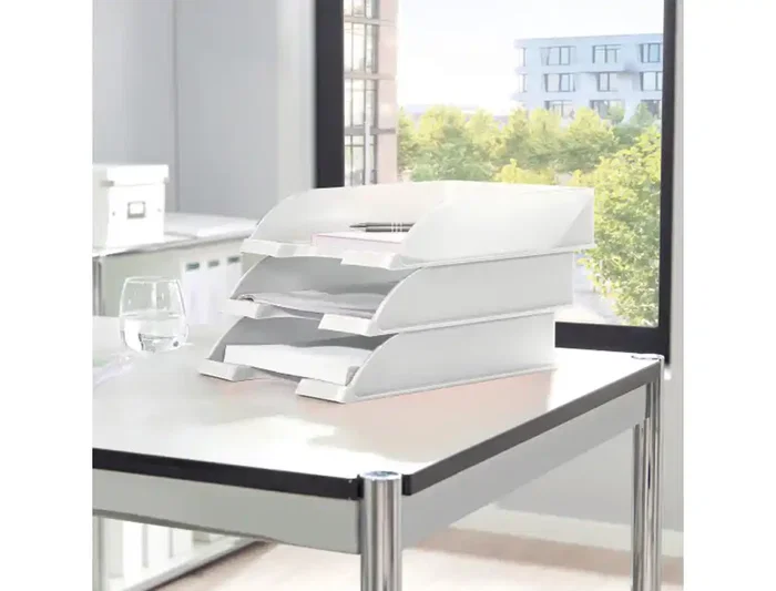 Leitz Bandeja sobremesa plástico blanco 255x357x70 mm