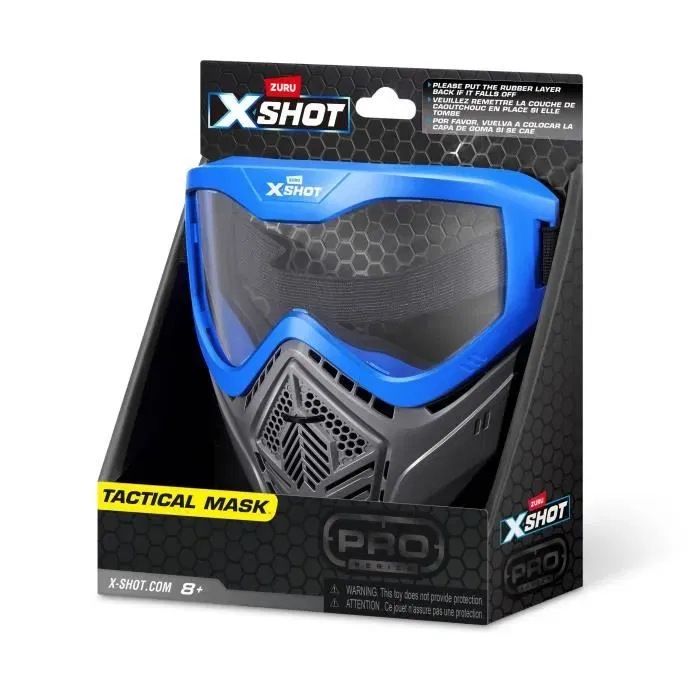 Zuru Máscara X-SHOT Excel Azul Ajustable Ventilación Integrada
