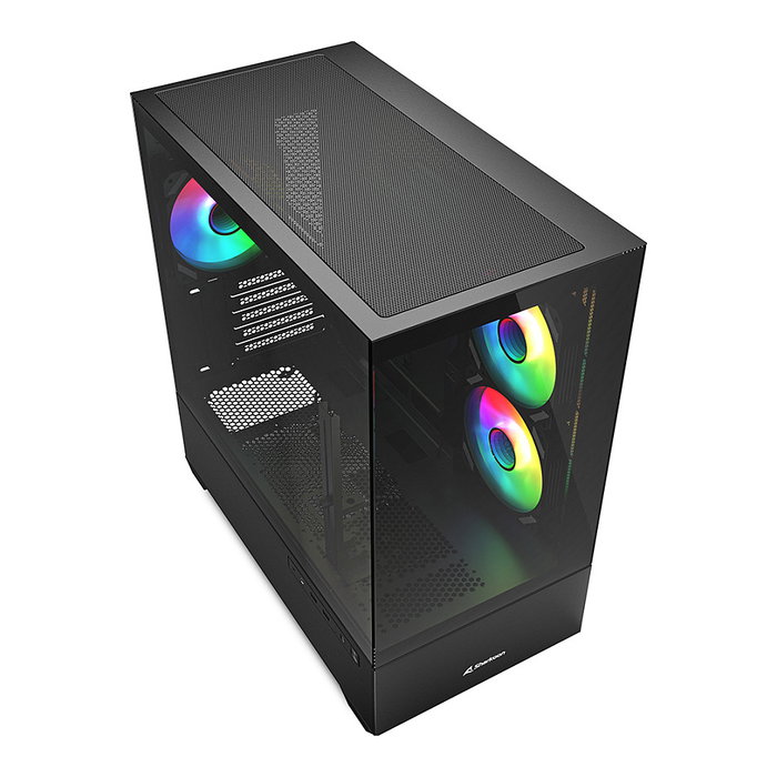 Sharkoon MK6 RGB Blanco Midi Tower Sharkoon MK6 RGB Blanco Midi Tower
