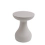 DKD Home Decor Mesita Auxiliar Moderno Blanco 40 x 50.5 x 40 cm