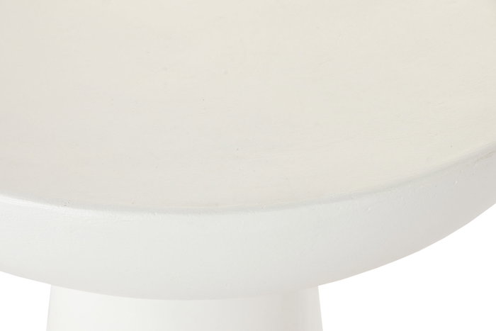 DKD Home Decor Mesita Auxiliar Moderno Blanco 40 x 50.5 x 40 cm