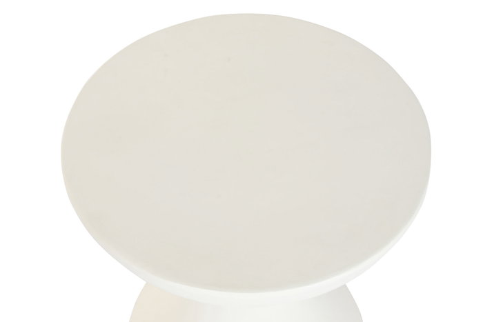 DKD Home Decor Mesita Auxiliar Moderno Blanco 40 x 50.5 x 40 cm