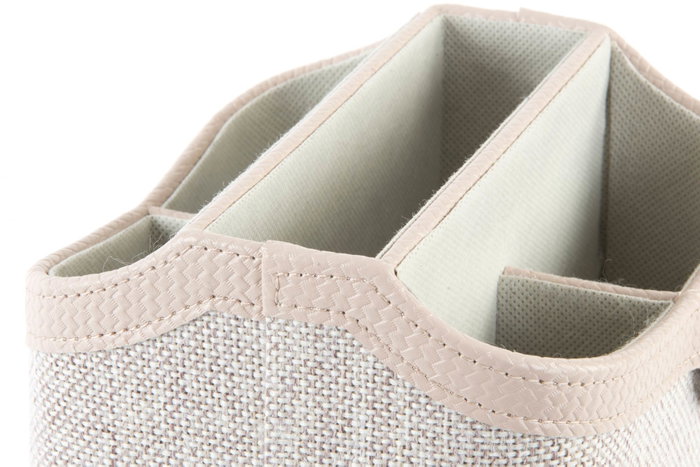 DKD Home Decor Portamandos Giratorio Lila