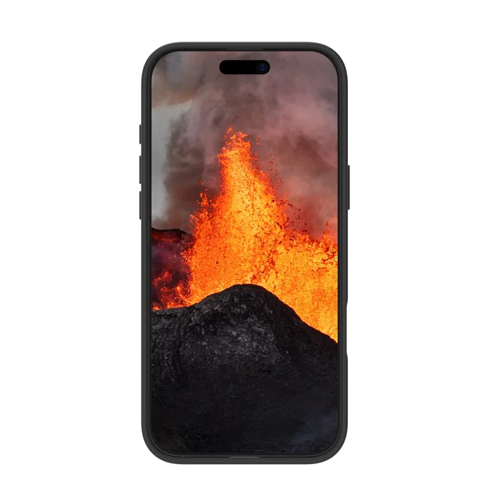 Dbramante1928 Iceland Ultra Funda D3O MagSafe Compatible para iPhone 16 de 15,5 cm (6.1") Negro - Resistente a Impactos, Polvo y Caídas de Hasta 4 m, Carga Inalámbrica