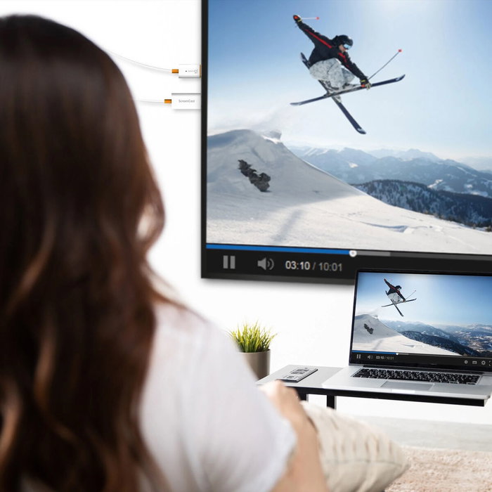 J5create Screencast Adaptador de Pantalla Inalámbrico HDMI