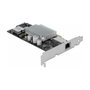 DeLOCK GE10P-PCIE4XG301 Tarjeta de Red PCI Express x4 10 Gigabit LAN con PoE+