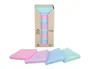 Post-it Bloc de notas adhesivas 76x76 mm 100% reciclada PEFC, pack 16 unidades, colores surtidos