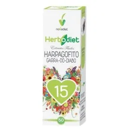 NOVADIET Herbodiet Extracto Fluido Harpagofito (Harpagophytum procumbens) 50 ml - Para Artrosis, Gota, Dolor Articular