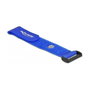 DeLOCK Bridas de cable con lazo y ojal de sujeción Azul 190 x 25 mm (5 piezas)