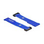 DeLOCK Bridas de cable con lazo y ojal de sujeción Azul 190 x 25 mm (5 piezas)