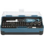 Makita B-36170 Ratchet + Bit Set 47 piezas