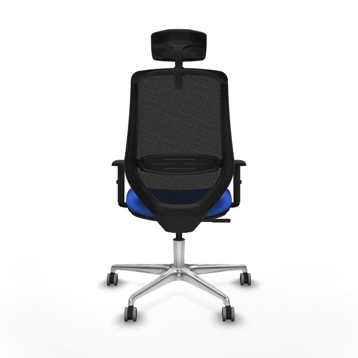 PIQUERAS Y CRESPO Silla de oficina Mardos Azul/Negro con Mecanismo Sincro PIQUERAS Y CRESPO Silla de oficina Mardos Azul/Negro con Mecanismo Sincro