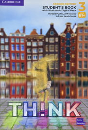 CAMBRIDGE Think Level 3 Student's Book with Workbook Digital Pack British English, Herbert Puchta - CAMBRIDGE