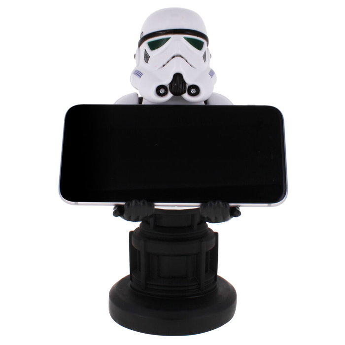 EXQUISITE GAMING Cable Guy Soporte Star Wars Stormtrooper Figura 21cm para Mandos y Móviles EXQUISITE GAMING Cable Guy Soporte Star Wars Stormtrooper Figura 21cm para Mandos y Móviles