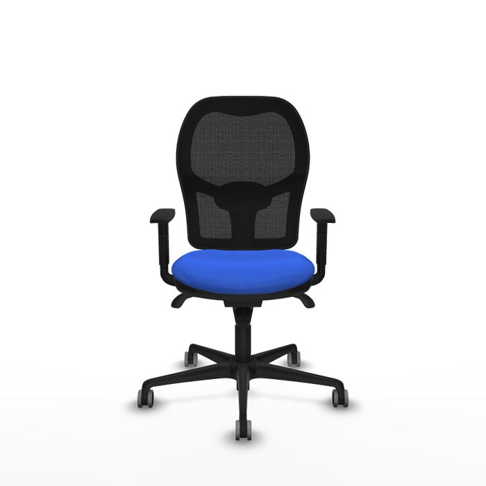 PIQUERAS Y CRESPO Silla de oficina Jorquera Azul y Negro