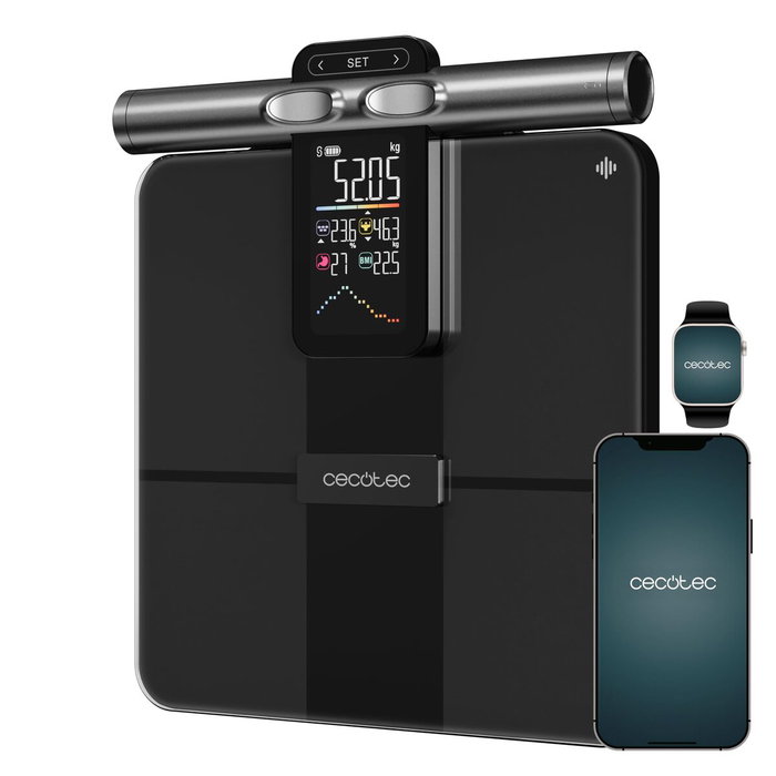 Cecotec Surface Precision HealthySmart Pro Báscula de Baño Premium Cecotec Surface Precision HealthySmart Pro Báscula de Baño Premium