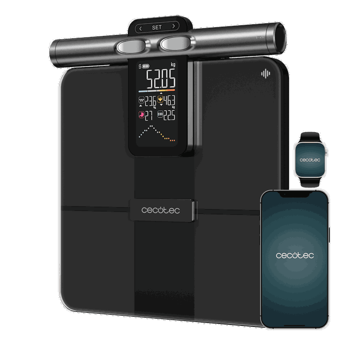Cecotec Surface Precision HealthySmart Pro Báscula de Baño Premium Cecotec Surface Precision HealthySmart Pro Báscula de Baño Premium