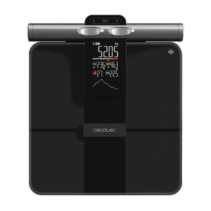 Cecotec Surface Precision HealthySmart Pro Báscula de Baño Premium Cecotec Surface Precision HealthySmart Pro Báscula de Baño Premium