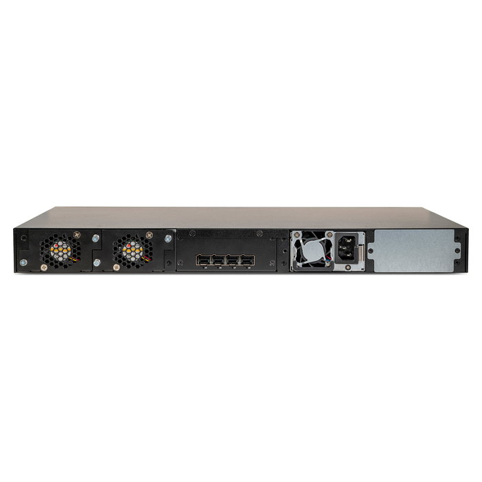 LANCOM XS-6128QF Switch Gestionado L3 Stackable para Agregación Fibra 10G, 24x SFP+, 4x Puertos Combo, 1 Tbit/s Throughput, Montaje Rack 1U