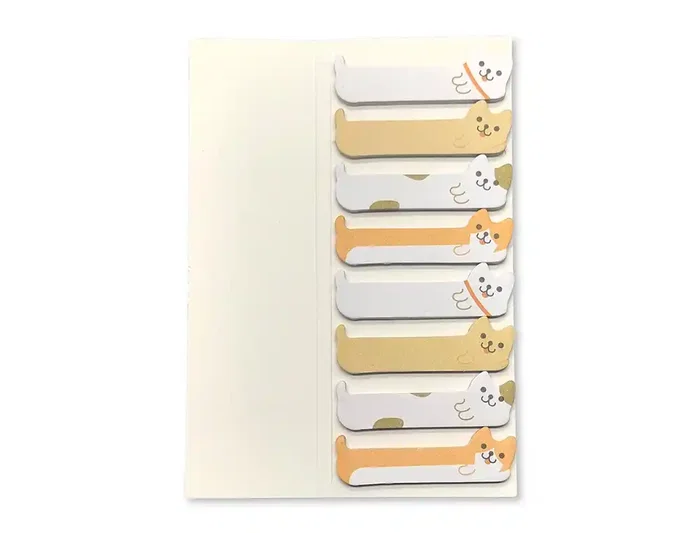 Imaginovo Bloc notas adhesivas marcapaginas perrito 160 notas 8x15x48 mm diseño fantasía