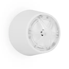 Smartwares FHE-18600 Detector de Calor o Fuego Inalámbrico de Superficie, Batería 10 Años, Alarma 85 dB, Blanco