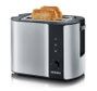 Severin AT2589 Tostadora de Acero Inoxidable con 2 Ranuras, 800W
