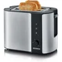 Severin AT2589 Tostadora de Acero Inoxidable con 2 Ranuras, 800W