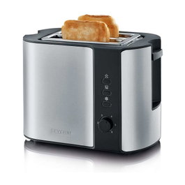 Severin AT 2589 Tostadora de acero inoxidable con 2 ranuras