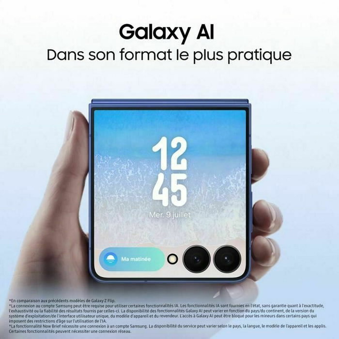 Samsung Galaxy Z Flip7 5G 512GB Negro Jetblack