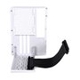 Lian Li Kit Riser PCIe 4.0 16X para O11 Dynamic Mini con soporte vertical y cable de 20 cm (Blanco)