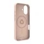 Dbramante1928 Roskilde Kick Icon - Funda para Apple iPhone 17, Compatible con MagSafe, Arena Rosa, Resistente a Caídas 1.2 m, con Soporte de Sobremesa