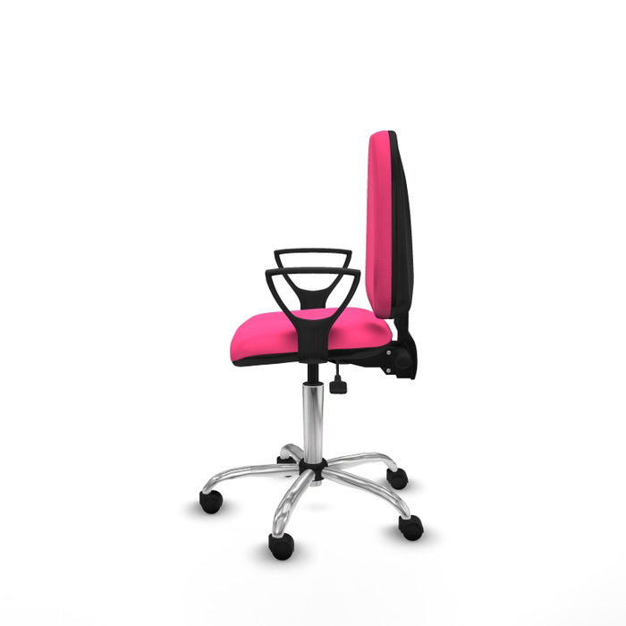 PIQUERAS Y CRESPO Silla de oficina Aýna Rosa con mecanismo Asincro
