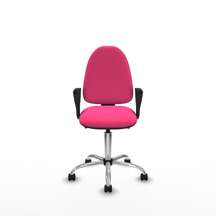 PIQUERAS Y CRESPO Silla de oficina Aýna Rosa con mecanismo Asincro