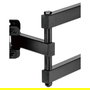 MANHATTAN TV-Wandhalterung FullMotion Articulada para Pared, Pantallas de 32"-55" (81-140 cm), Soporte VESA 100x100-400x400 mm, Carga Máx. 35 kg, Negro