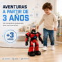 Crazon Robot a control remoto con infrarrojos y seguimiento inteligente - Rojo